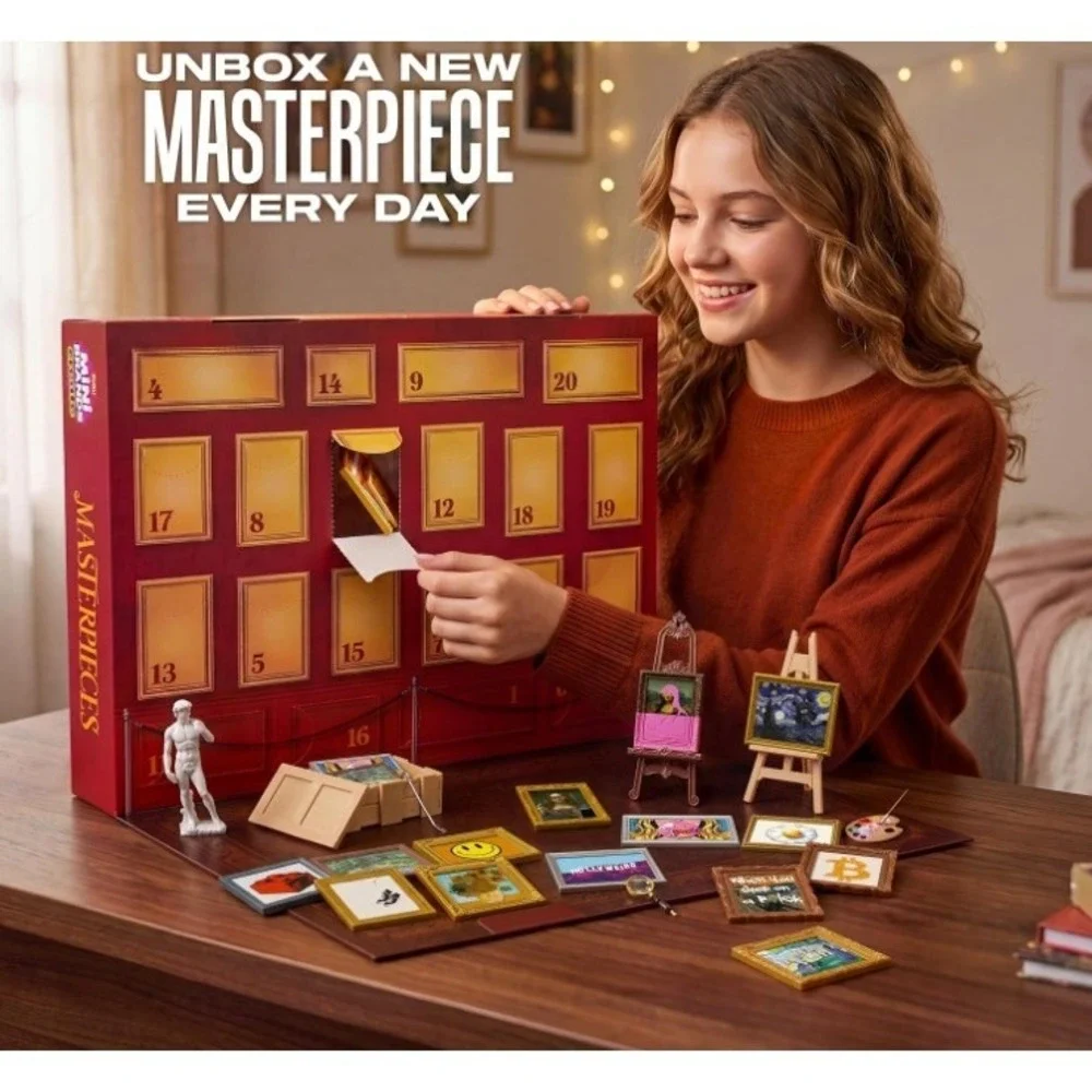 Zuru Mini Brands Create Masterpieces Advent Calendar‎ Kids Christmas Countdown